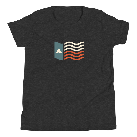 Camping Texas Youth Tee
