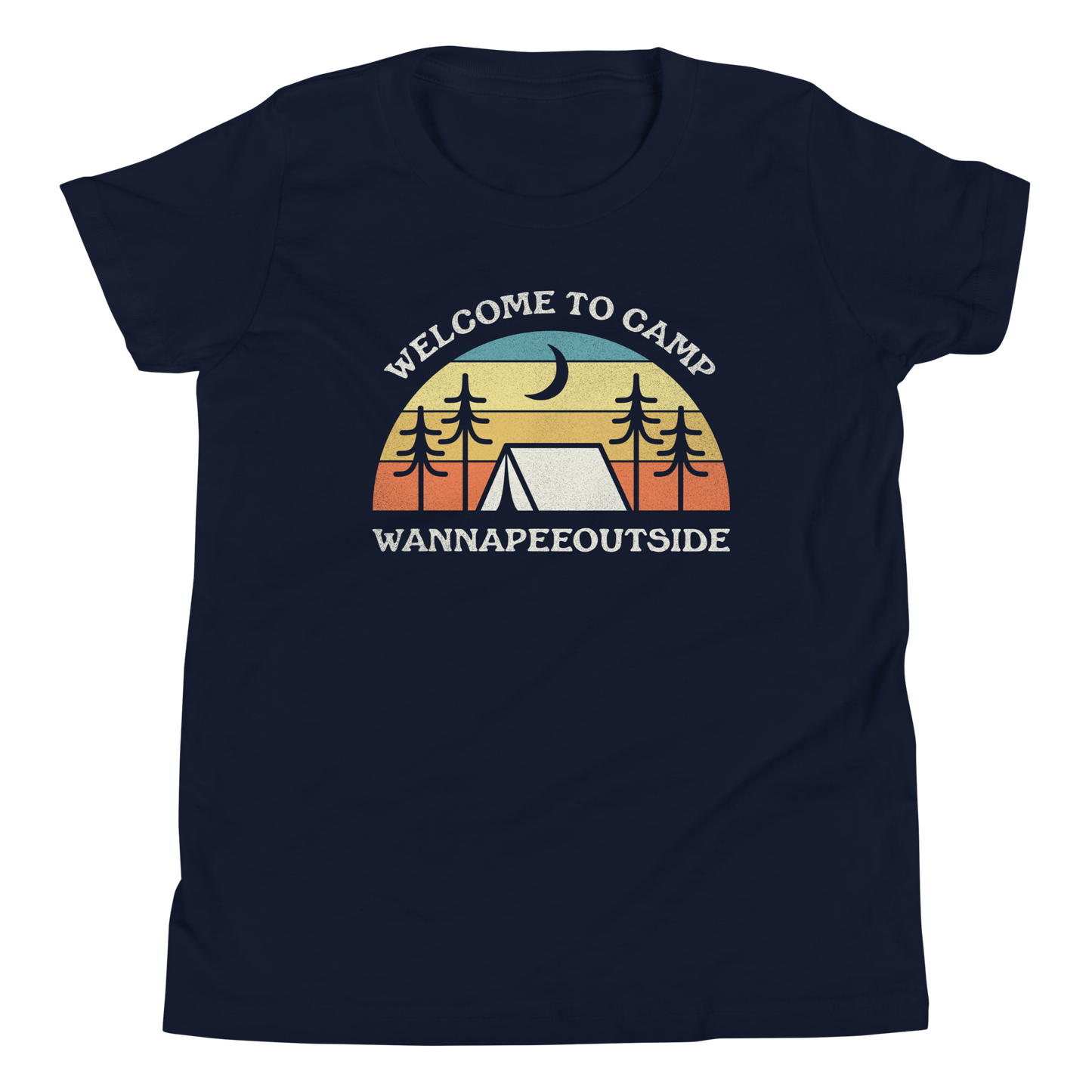 Camp Wannapeeoutside Youth Tee