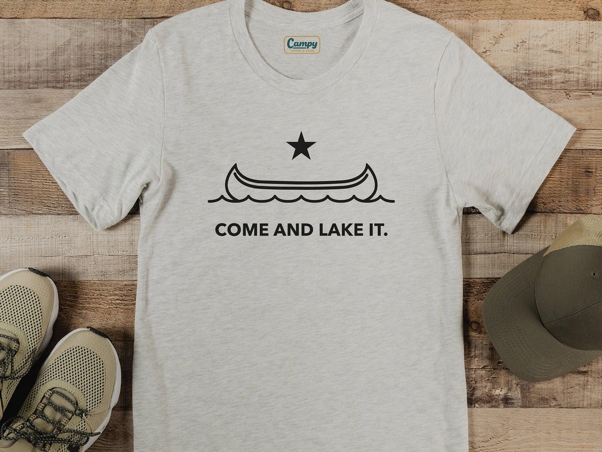 Come and Lake it Tee - Campy Goods and Gear