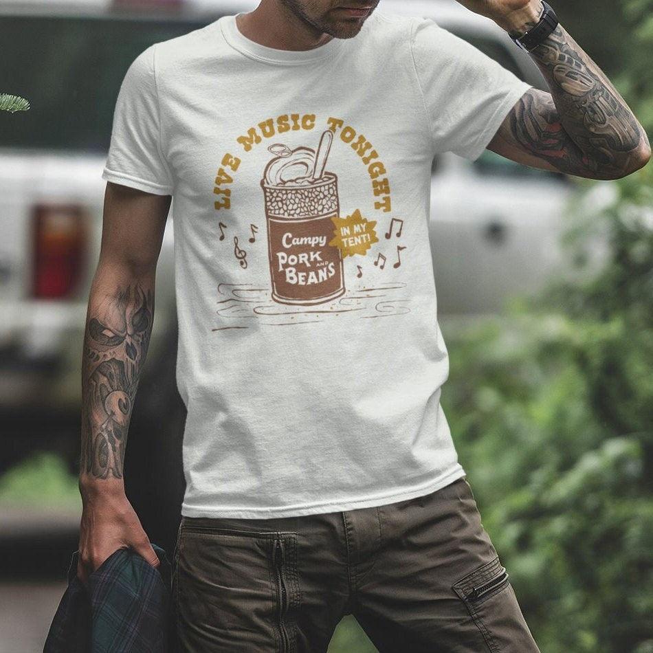 Live Music Tonight Adult Tee - Campy Goods and Gear