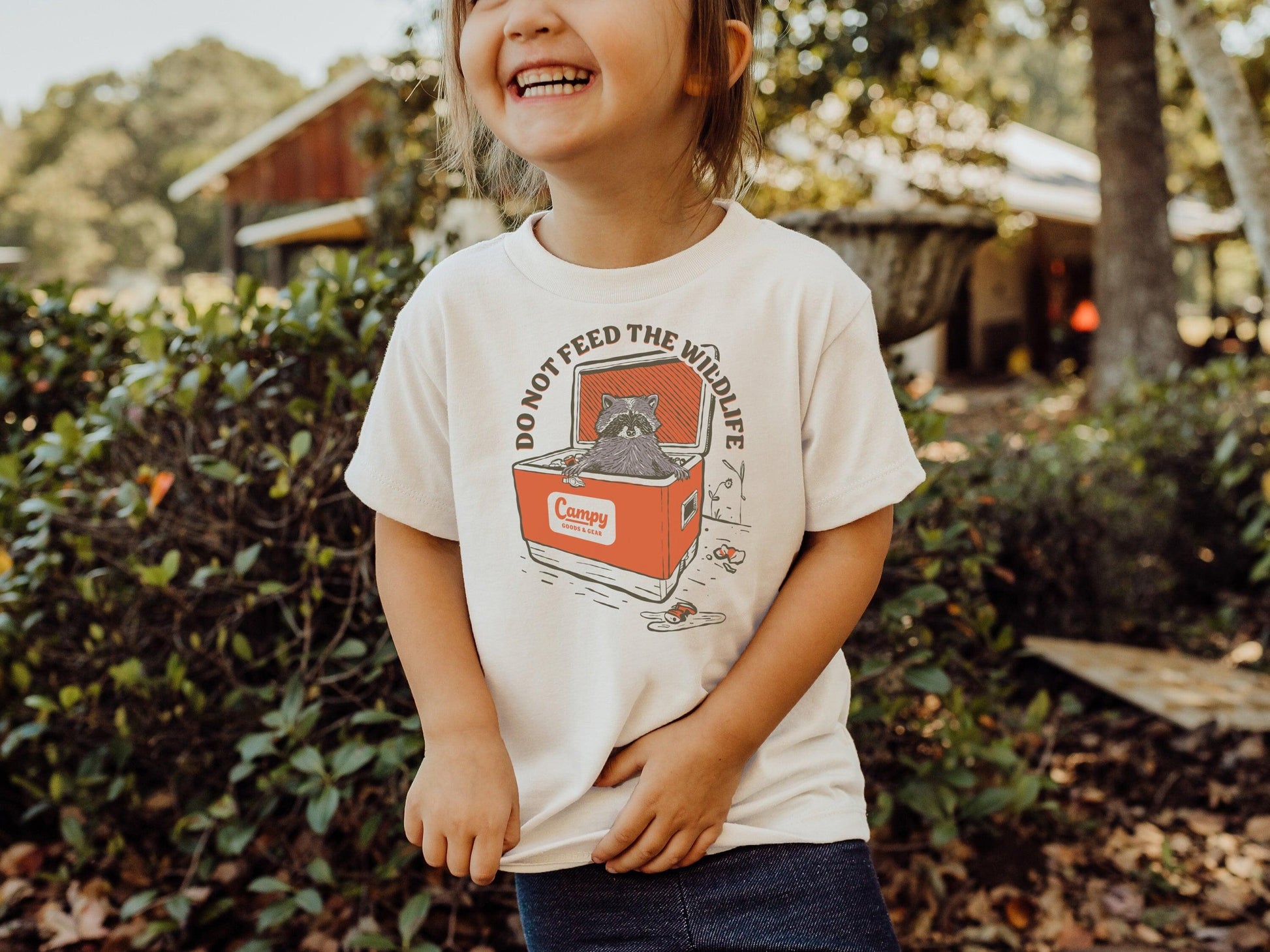 Don't Feed the Wildlife Youth Shirt - Campy Goods and Gear