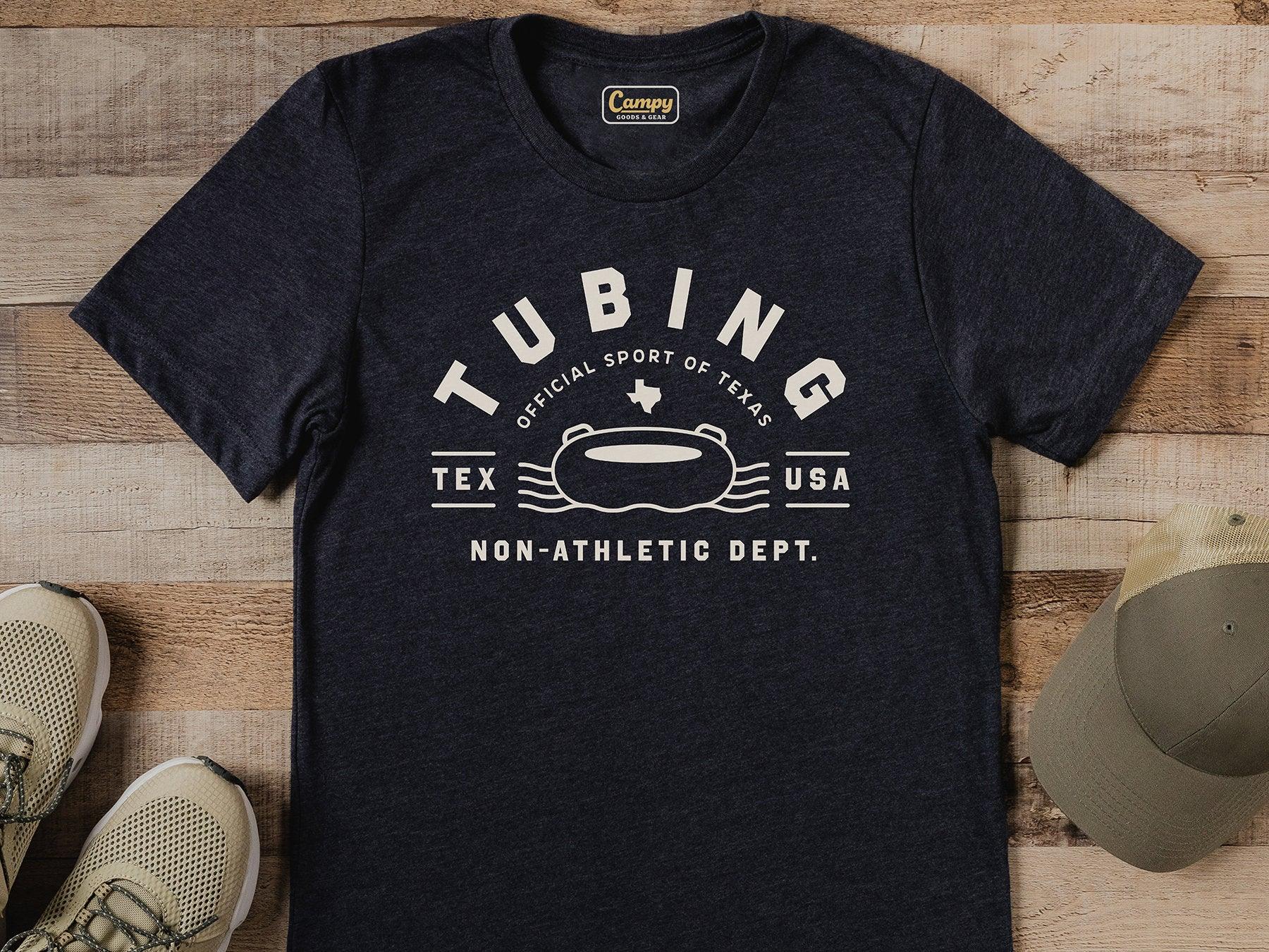 Texas Tubing Non-Athletic Dept. Tee - Campy Goods and Gear