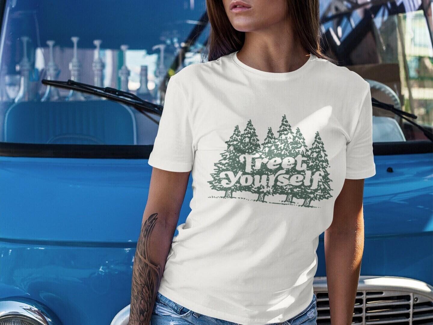 Treet Yourself Tee - Campy Goods and Gear