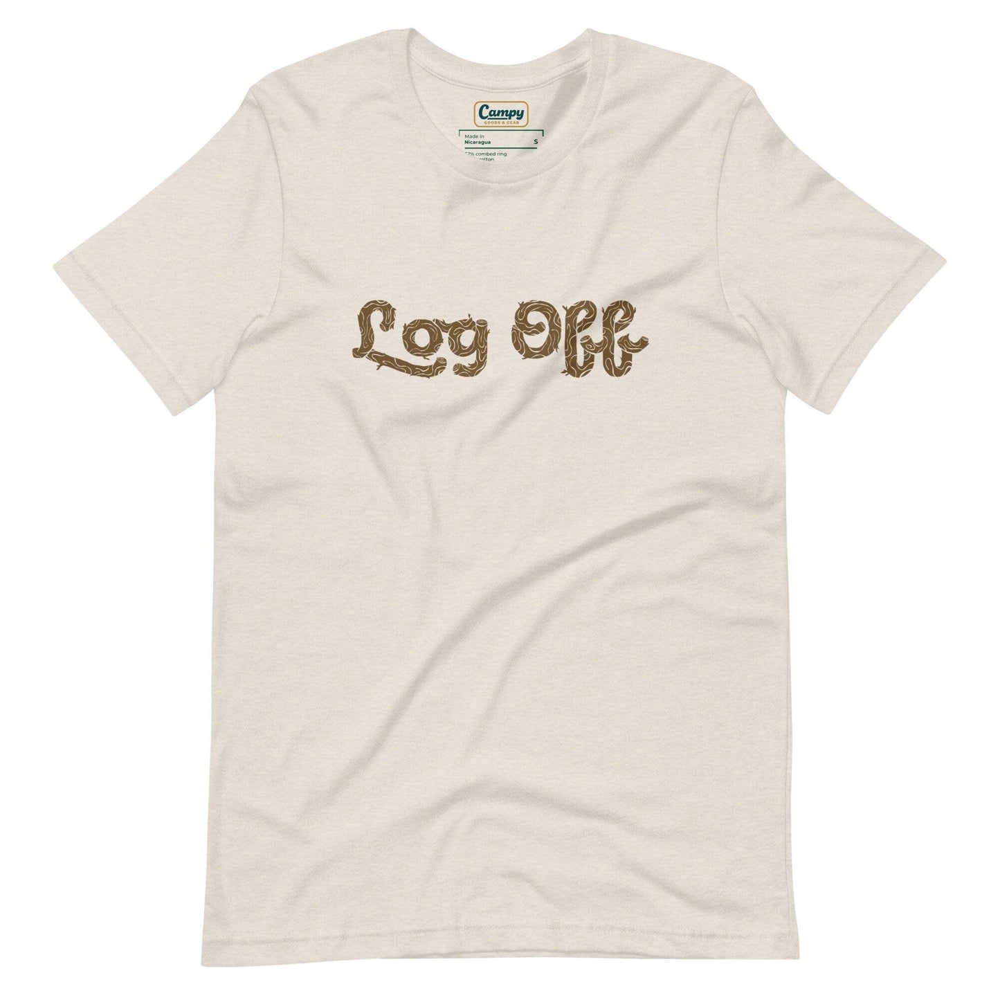Log Off Tee - Campy Goods and Gear