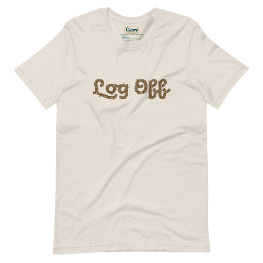 Log Off Tee - Campy Goods and Gear
