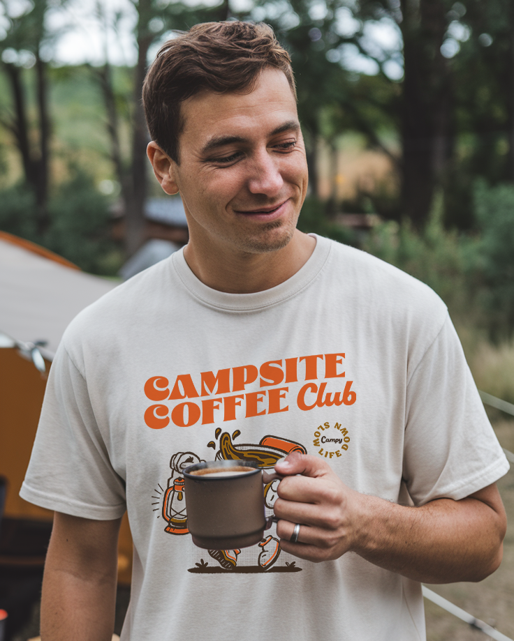 Campsite Coffee Club Tee