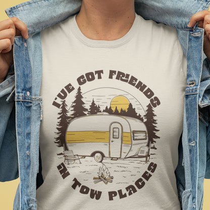 I've Got Friends in Tow Places Tee