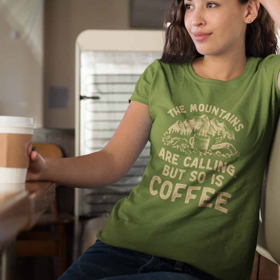 Mountains & Coffee Tee