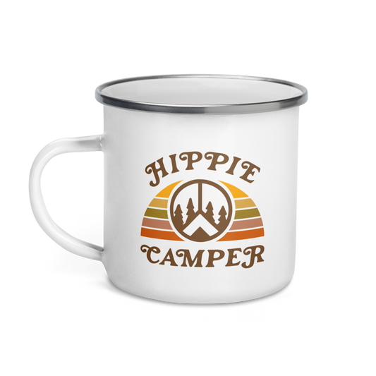 Hippie Camper Camp Mug - Campy Goods and Gear