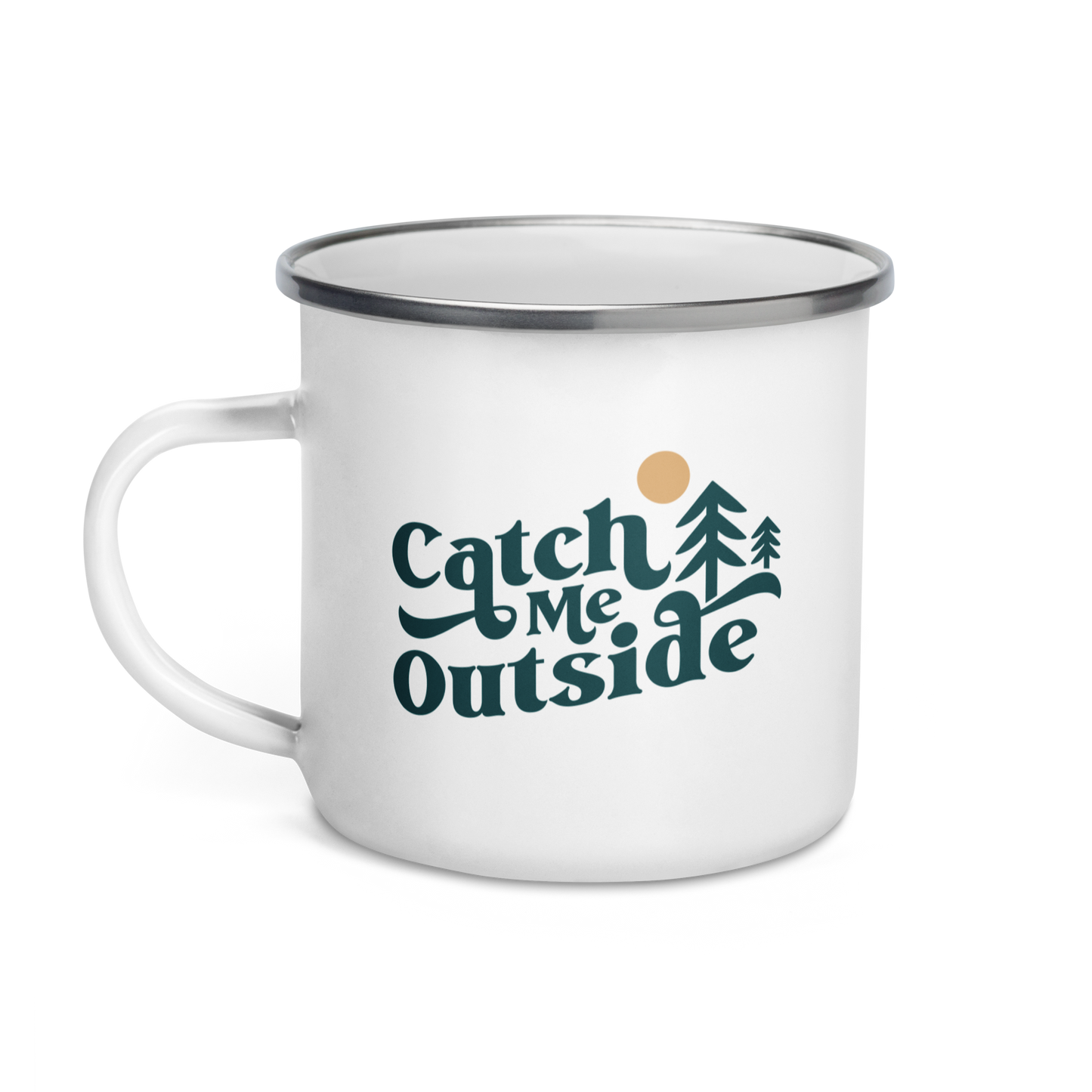 Catch Me Outside Camp Mug - Campy Goods and Gear