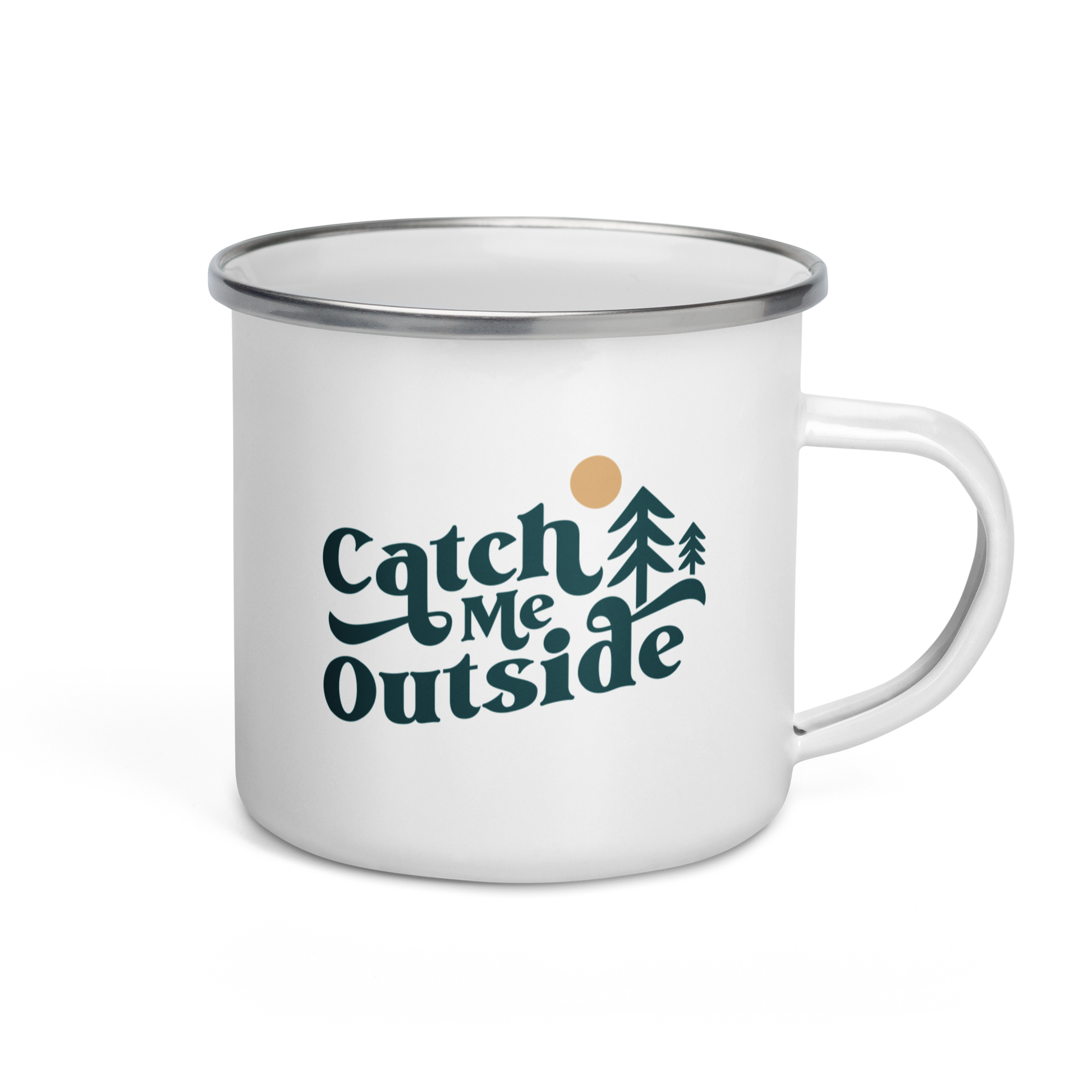 Catch Me Outside Camp Mug - Campy Goods and Gear