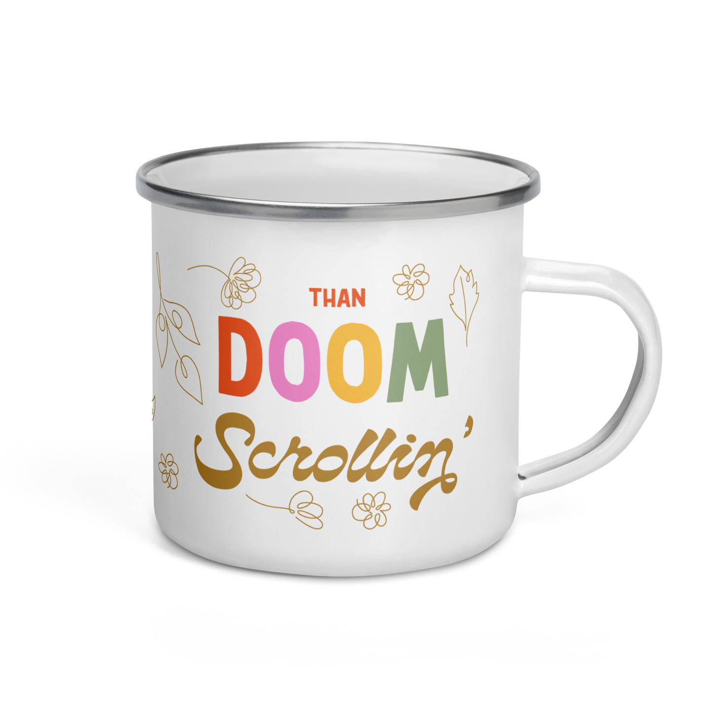 Bloom Strollin' Camp Mug - Campy Goods and Gear