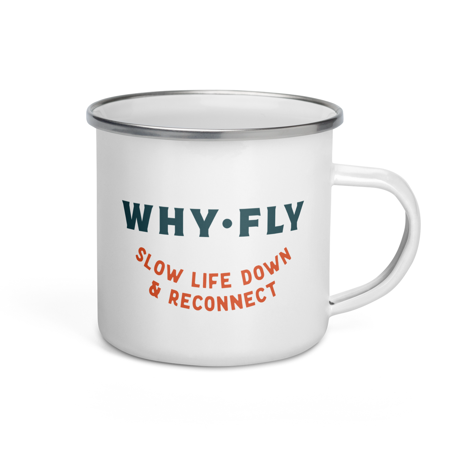 Why Fly Camp Mug - Campy Goods and Gear