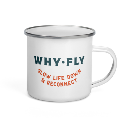 Why Fly Camp Mug - Campy Goods and Gear