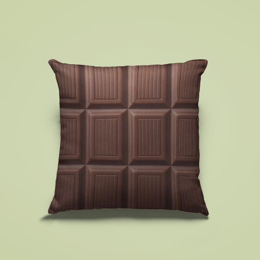 Chocolate Pillow Sham 18"x18" - Campy Goods and Gear