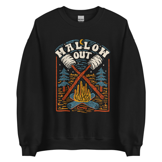Mallow Out Sweatshirt - Campy Goods and Gear