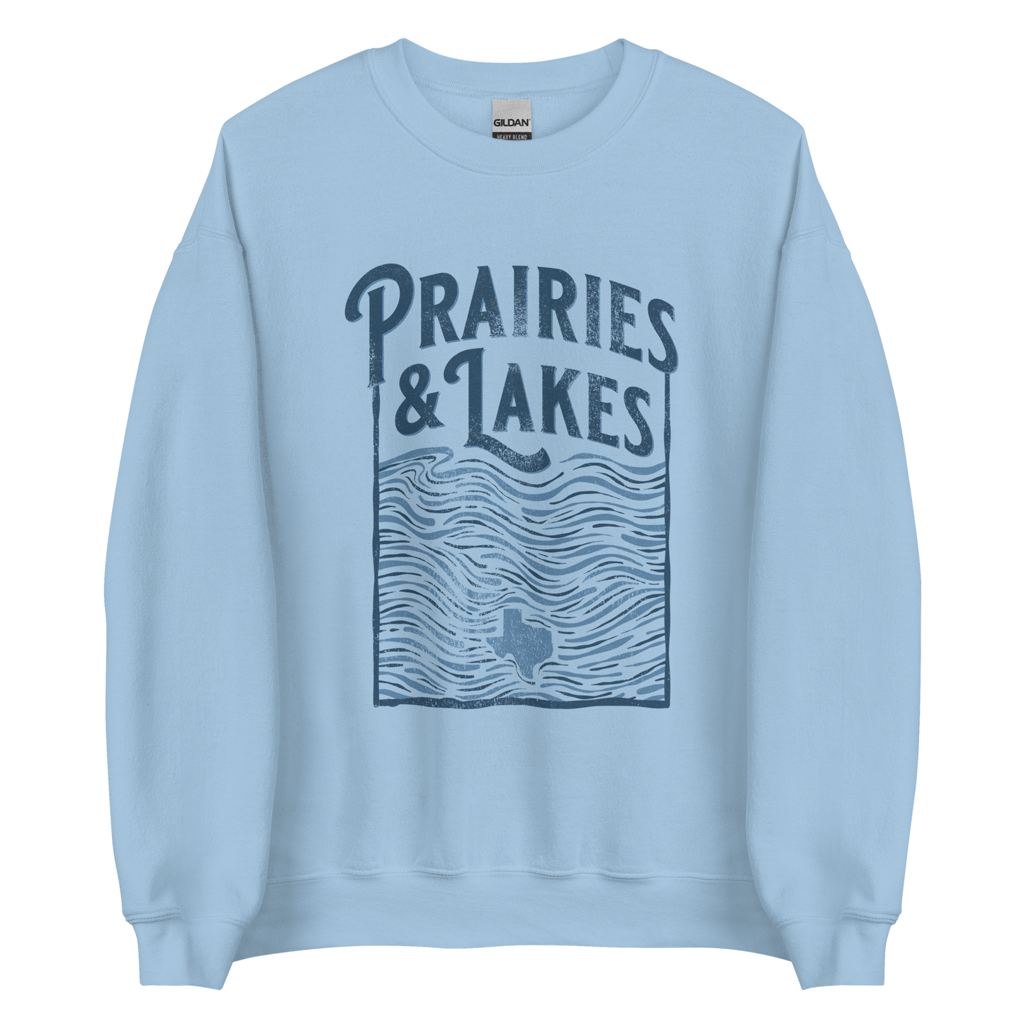 TX Terrains - Prairies and Lakes Sweatshirt - Campy Goods and Gear