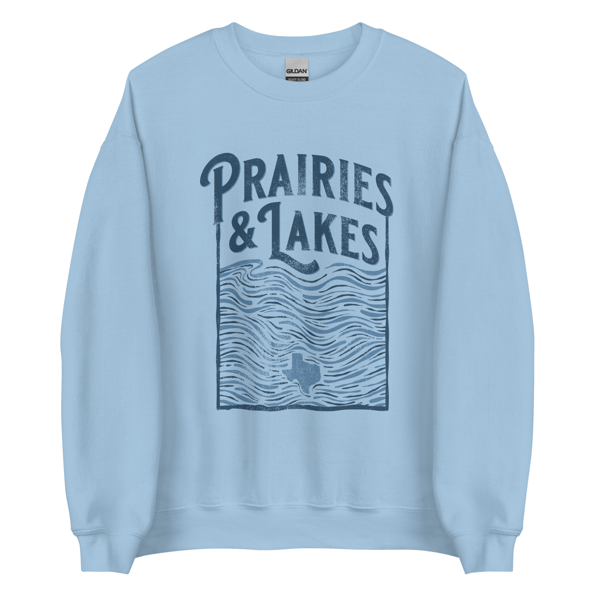 TX Terrains - Prairies and Lakes Sweatshirt - Campy Goods and Gear