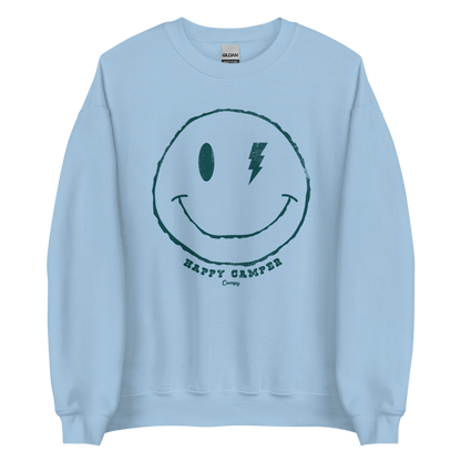 Happy Camper Sweatshirt - Campy Goods and Gear