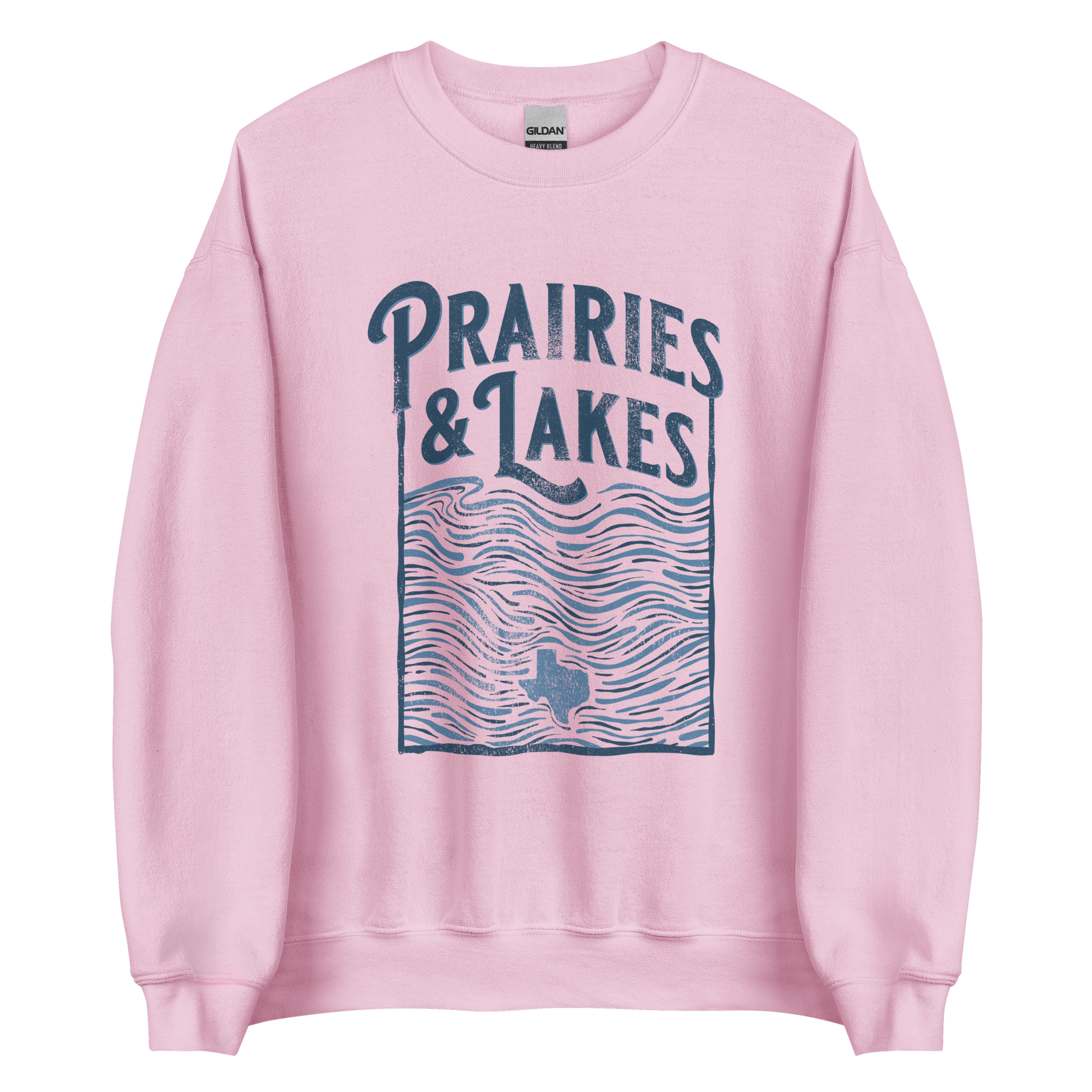 TX Terrains - Prairies and Lakes Sweatshirt - Campy Goods and Gear