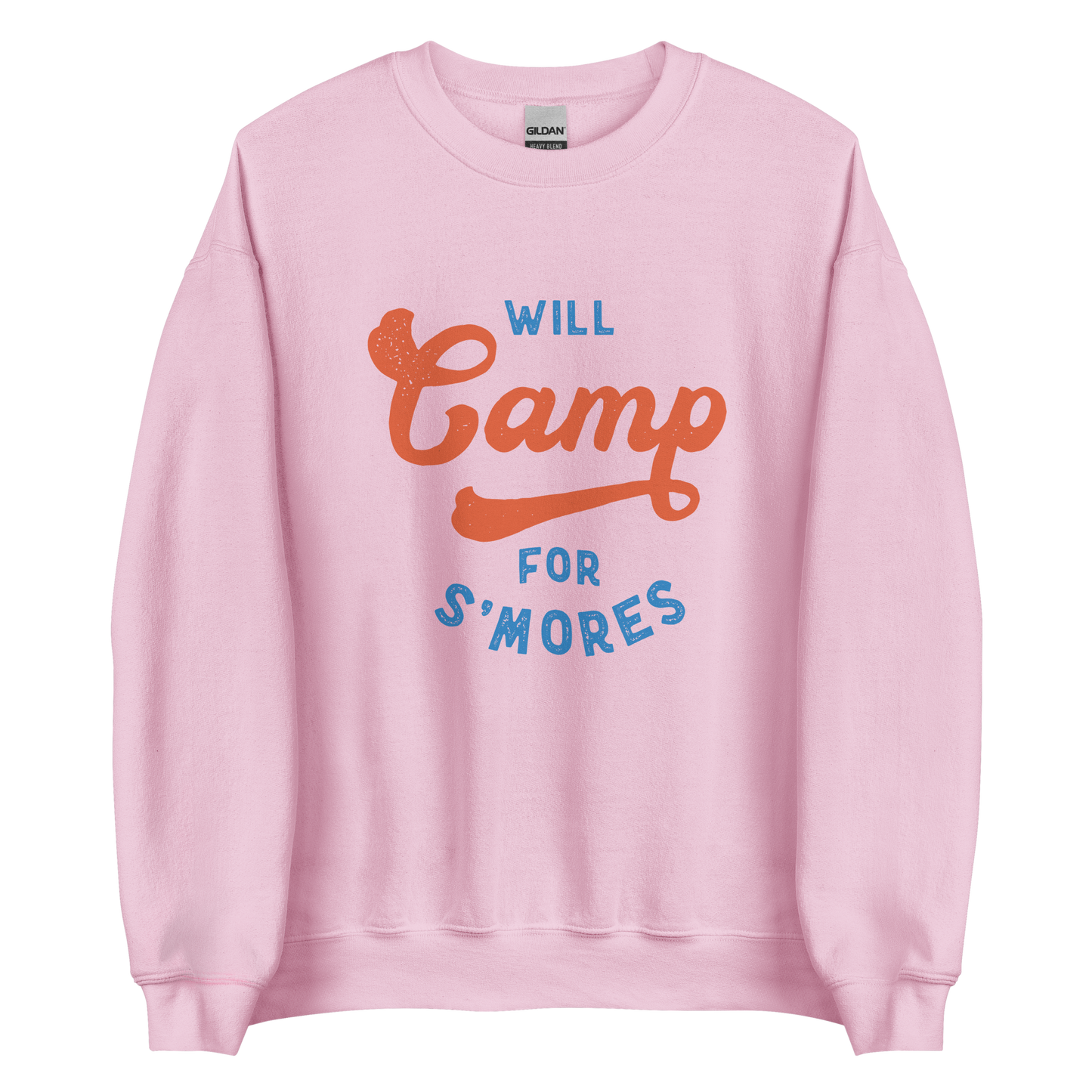 Will Camp for Smores Sweatshirt - Campy Goods and Gear