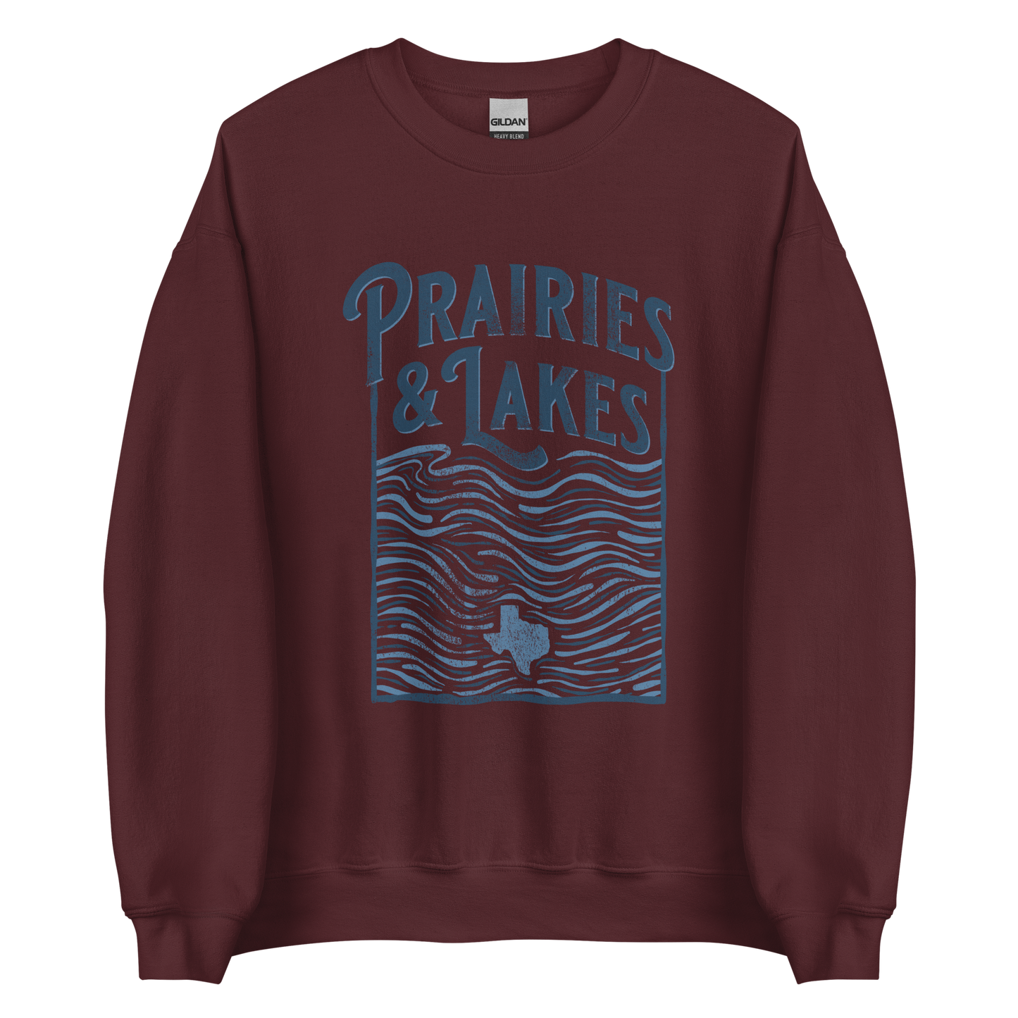 TX Terrains - Prairies and Lakes Sweatshirt - Campy Goods and Gear