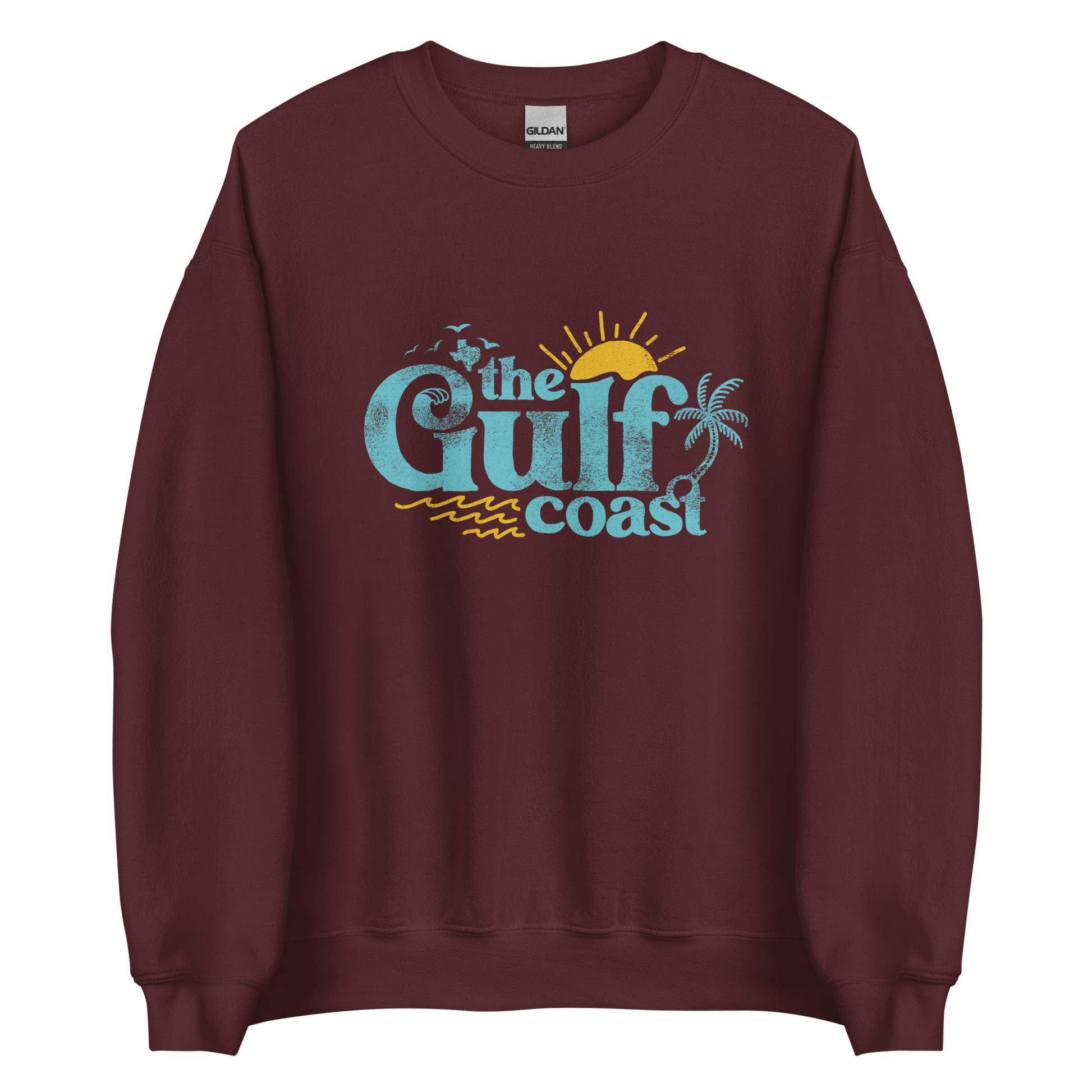 TX Terrains - Gulf Coast Sweatshirt - Campy Goods and Gear