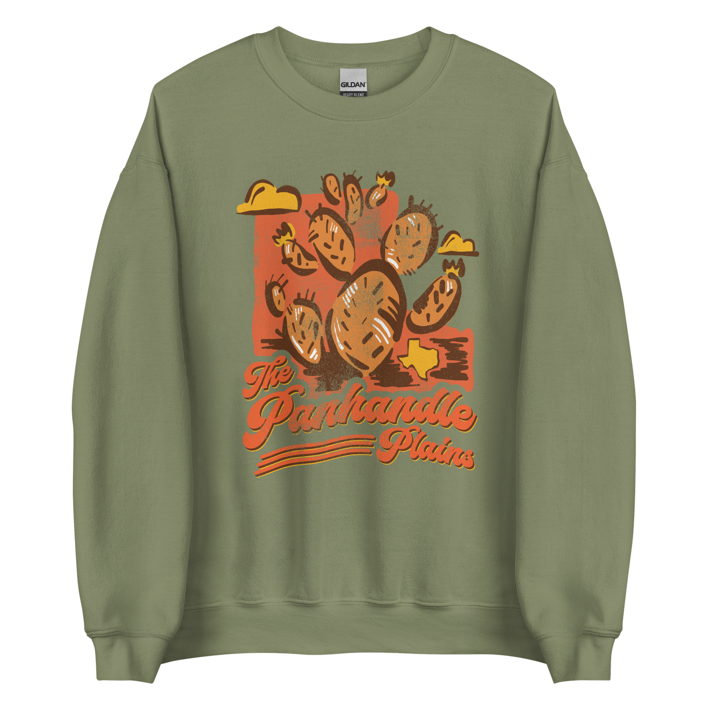 TX Terrains - Panhandle Plains Sweatshirt - Campy Goods and Gear