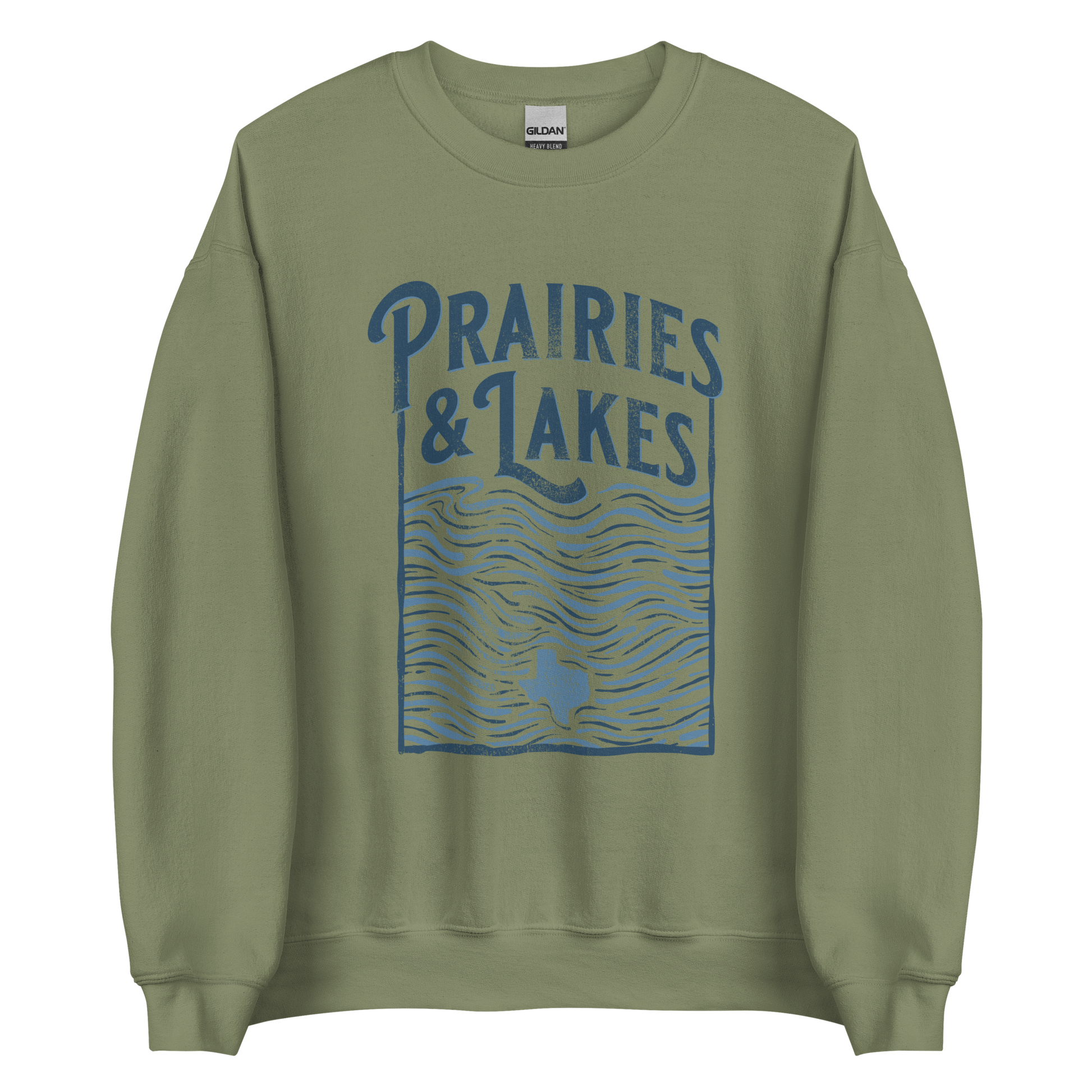 TX Terrains - Prairies and Lakes Sweatshirt - Campy Goods and Gear