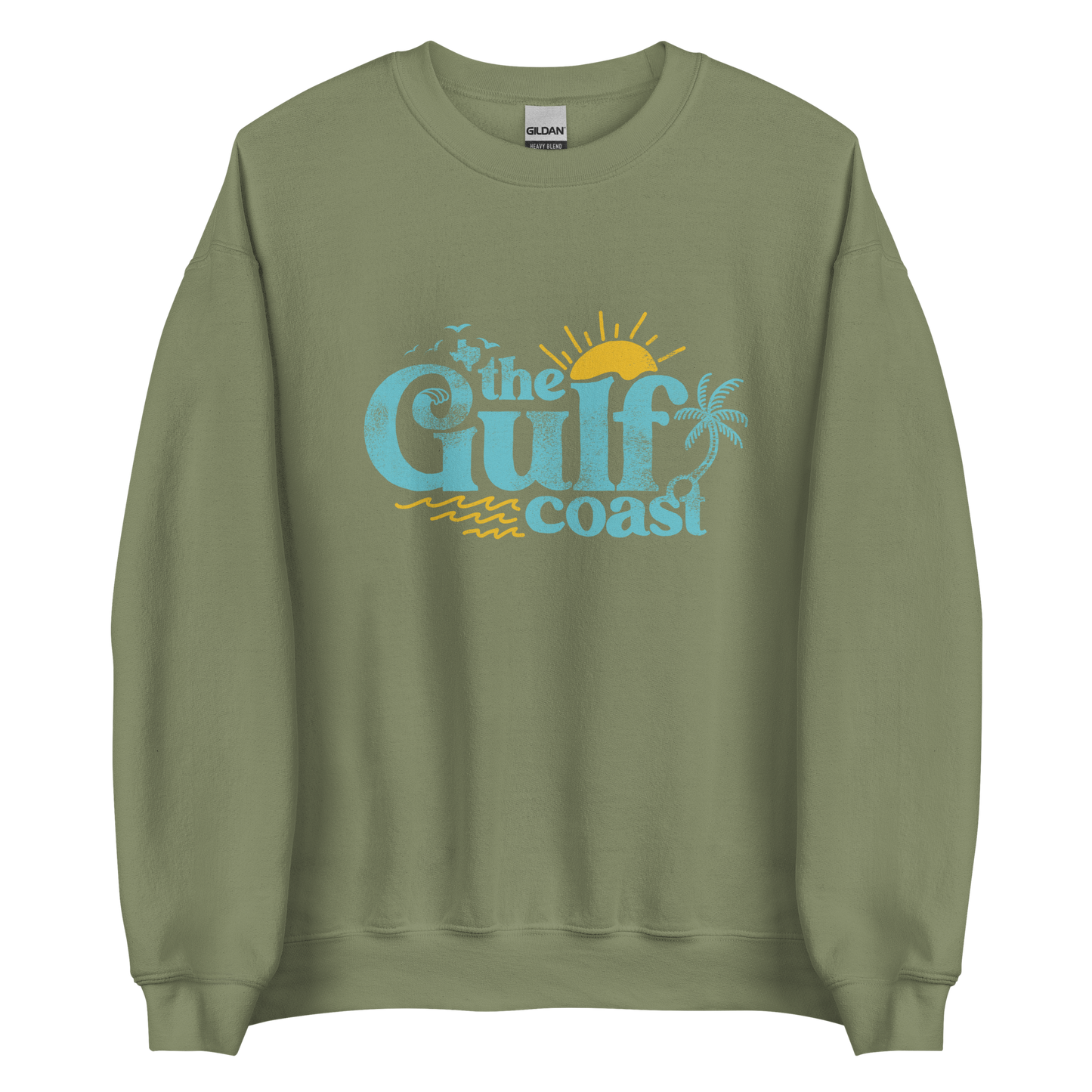 TX Terrains - Gulf Coast Sweatshirt - Campy Goods and Gear