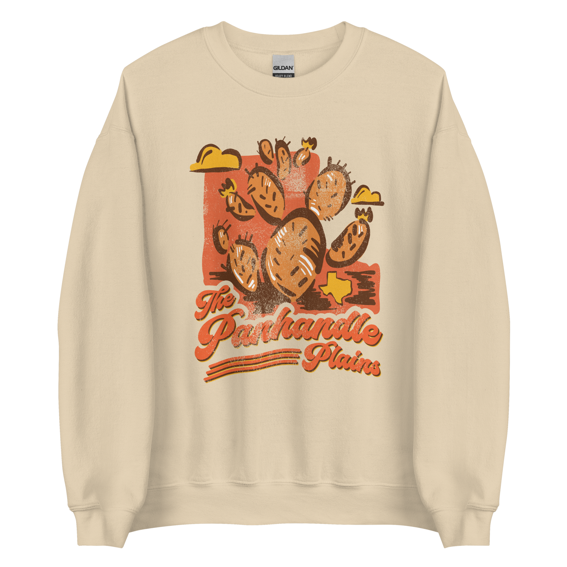 TX Terrains - Panhandle Plains Sweatshirt - Campy Goods and Gear