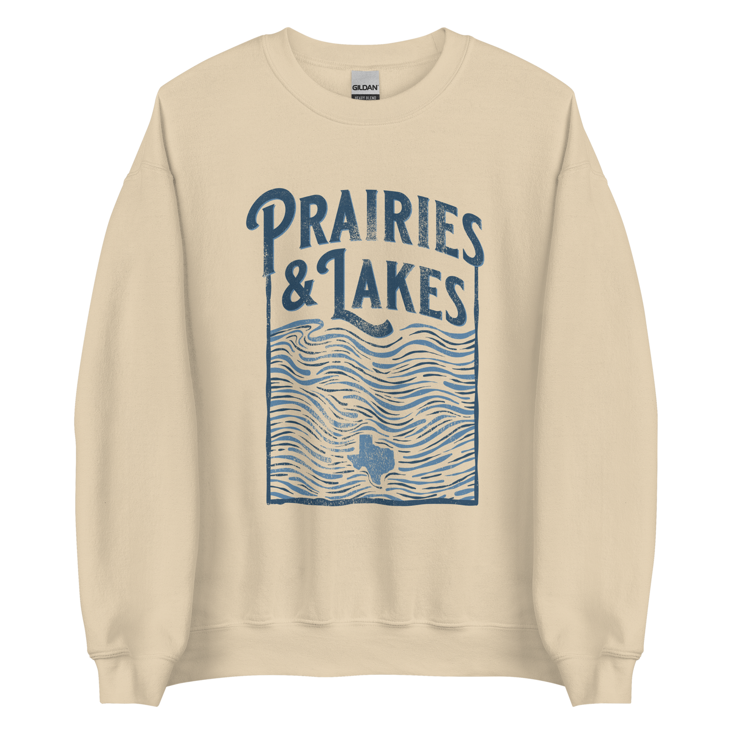 TX Terrains - Prairies and Lakes Sweatshirt - Campy Goods and Gear