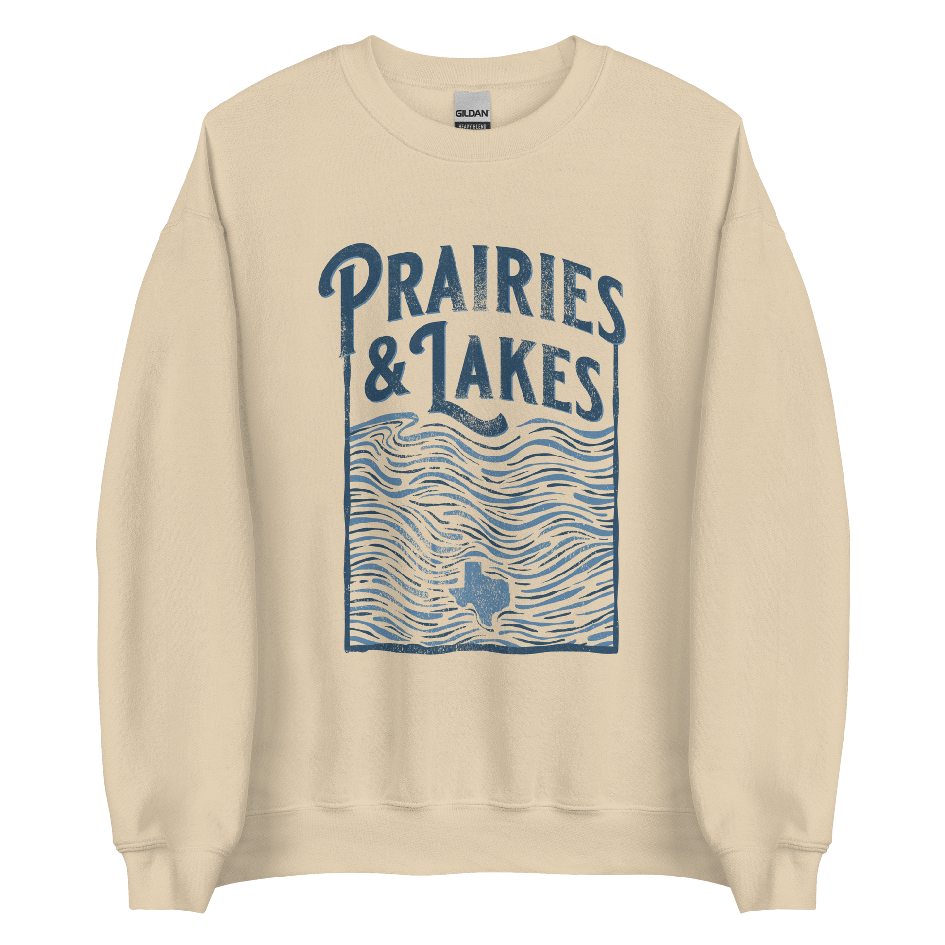 TX Terrains - Prairies and Lakes Sweatshirt - Campy Goods and Gear