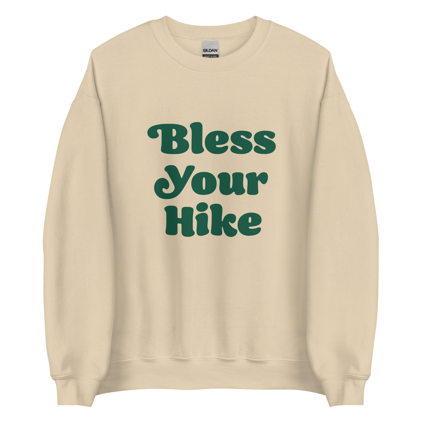 Bless Your Hike Sweatshirt - Campy Goods and Gear