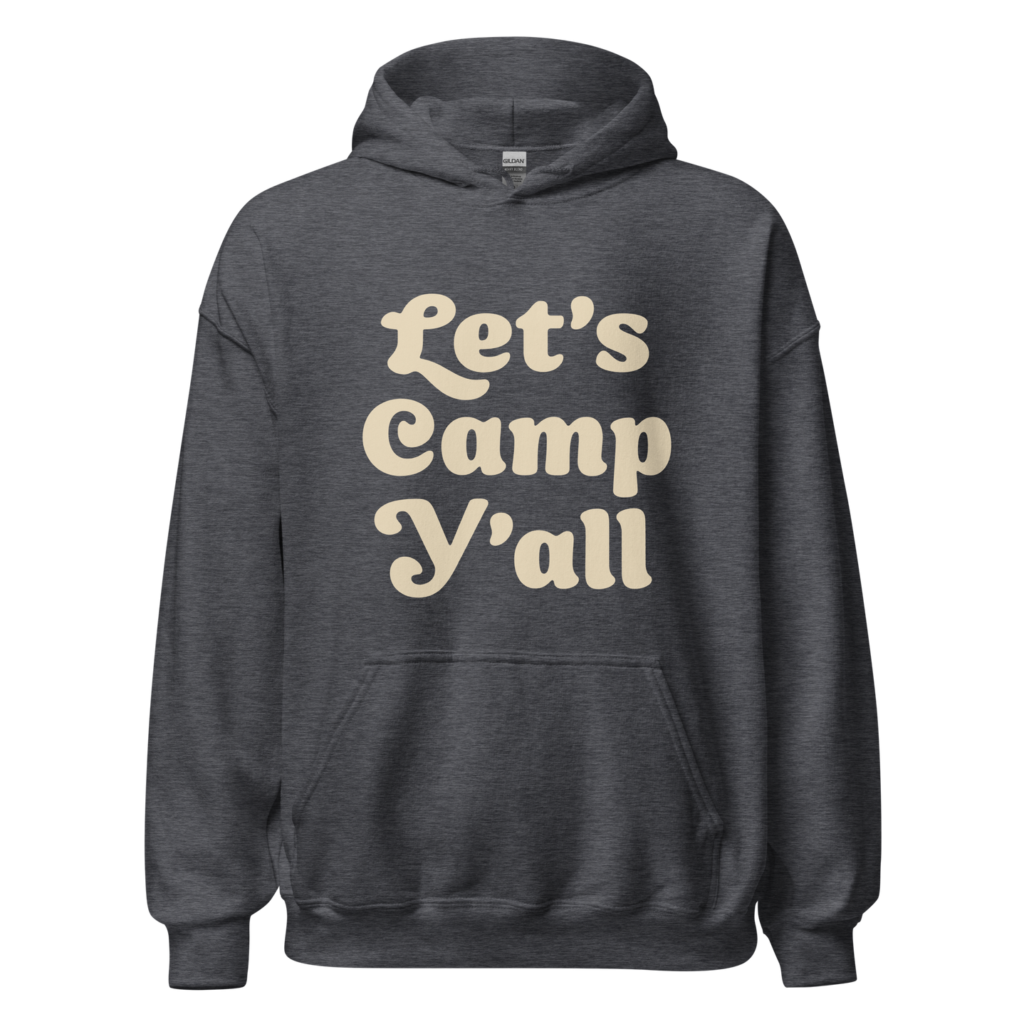 Let's Camp Y'all Hoodie - Campy Goods and Gear