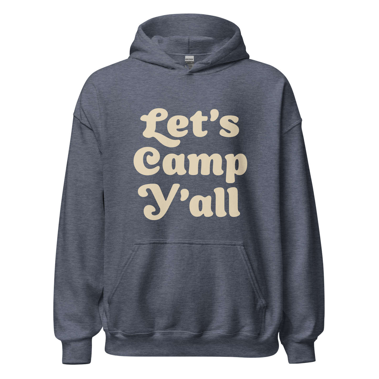 Let's Camp Y'all Hoodie - Campy Goods and Gear