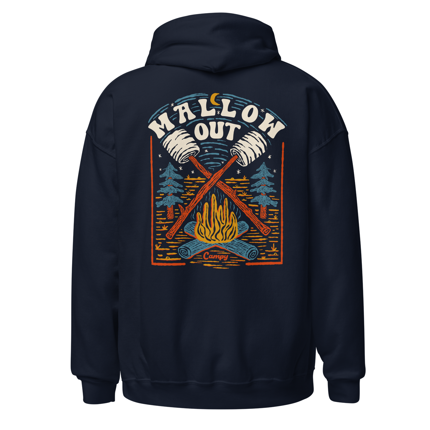 Mallow Out Hoodie - Campy Goods and Gear