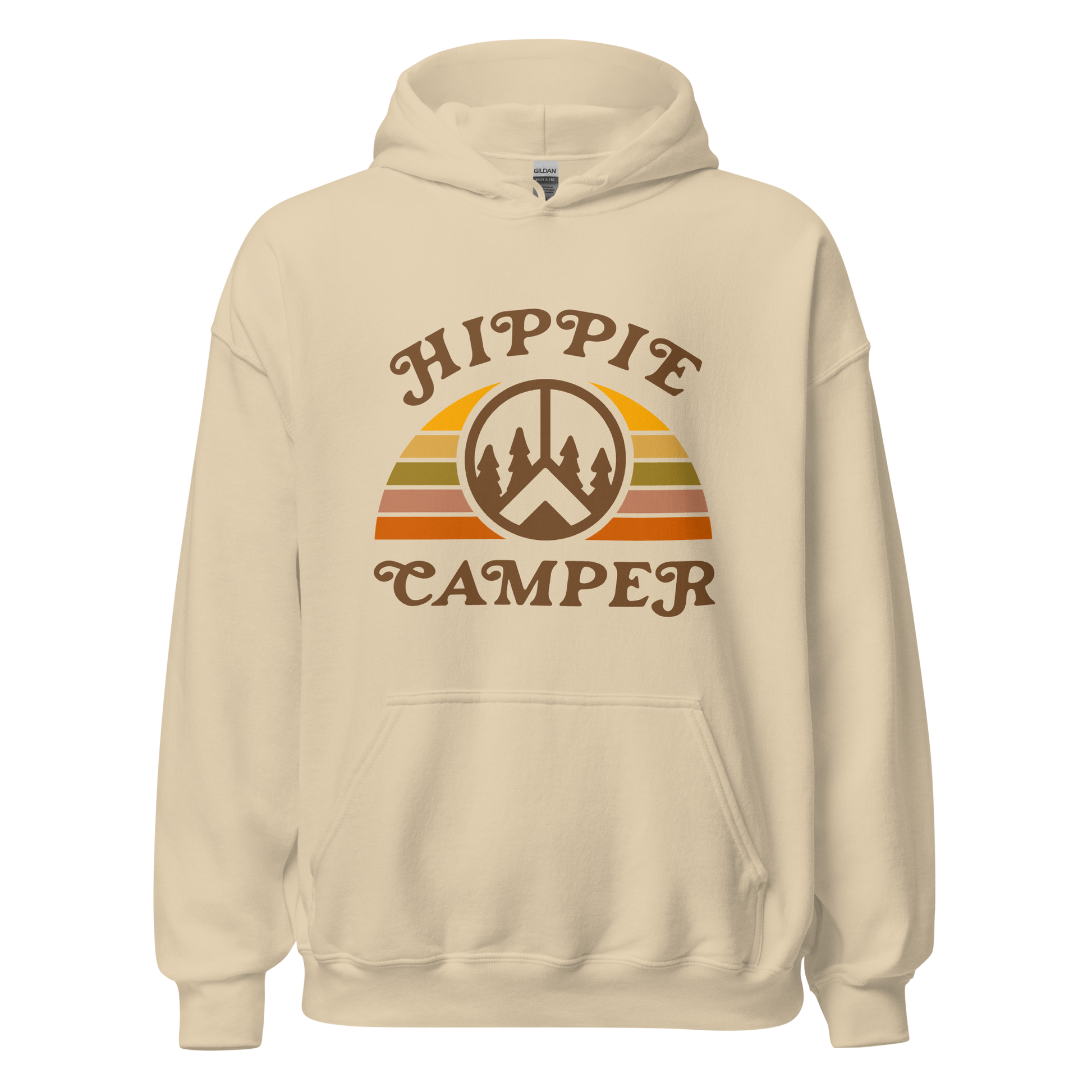 Hippie Camper Hoodie - Campy Goods and Gear