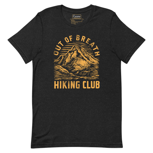 Out of Breath Hiking Club Tee