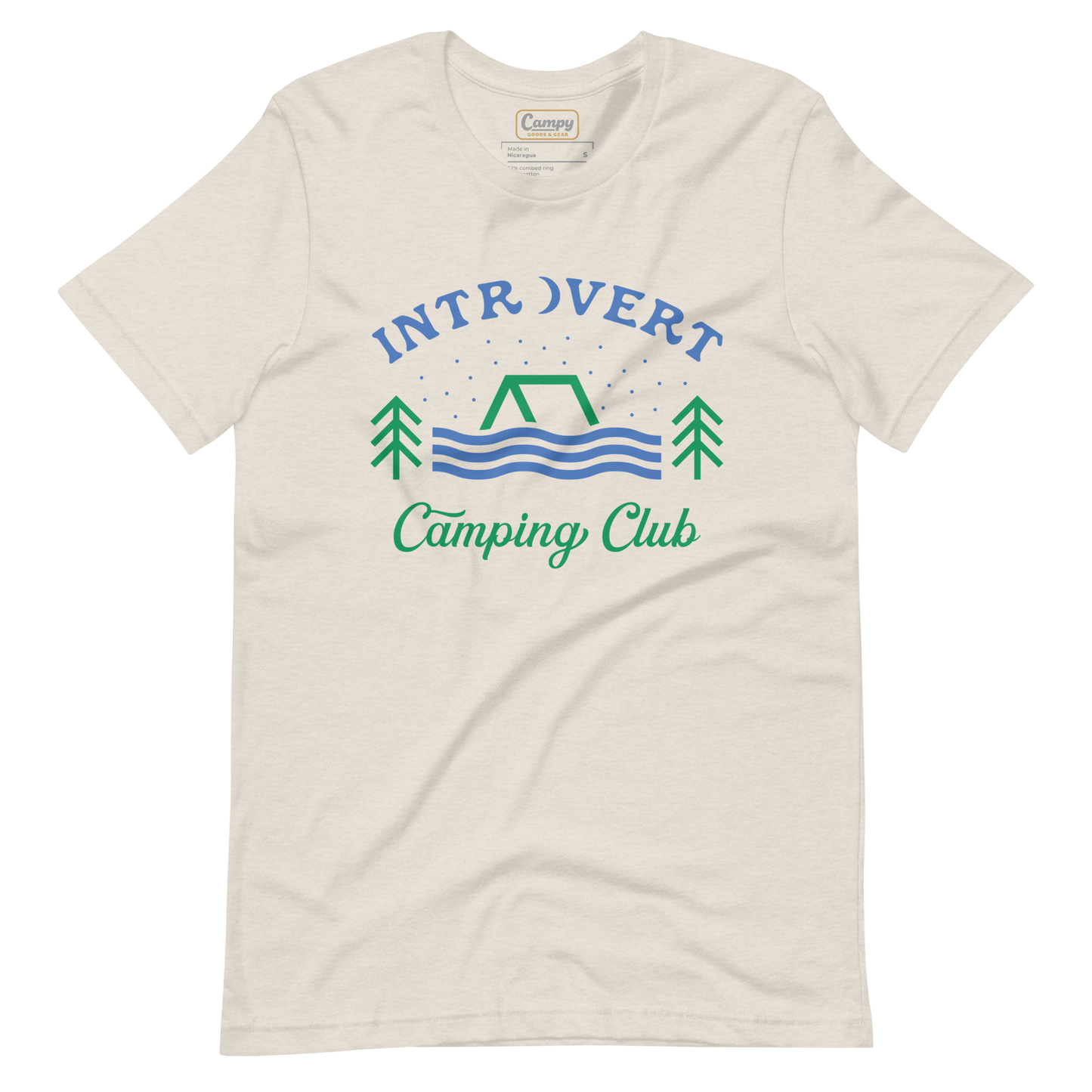 Introvert Camping Club Tee