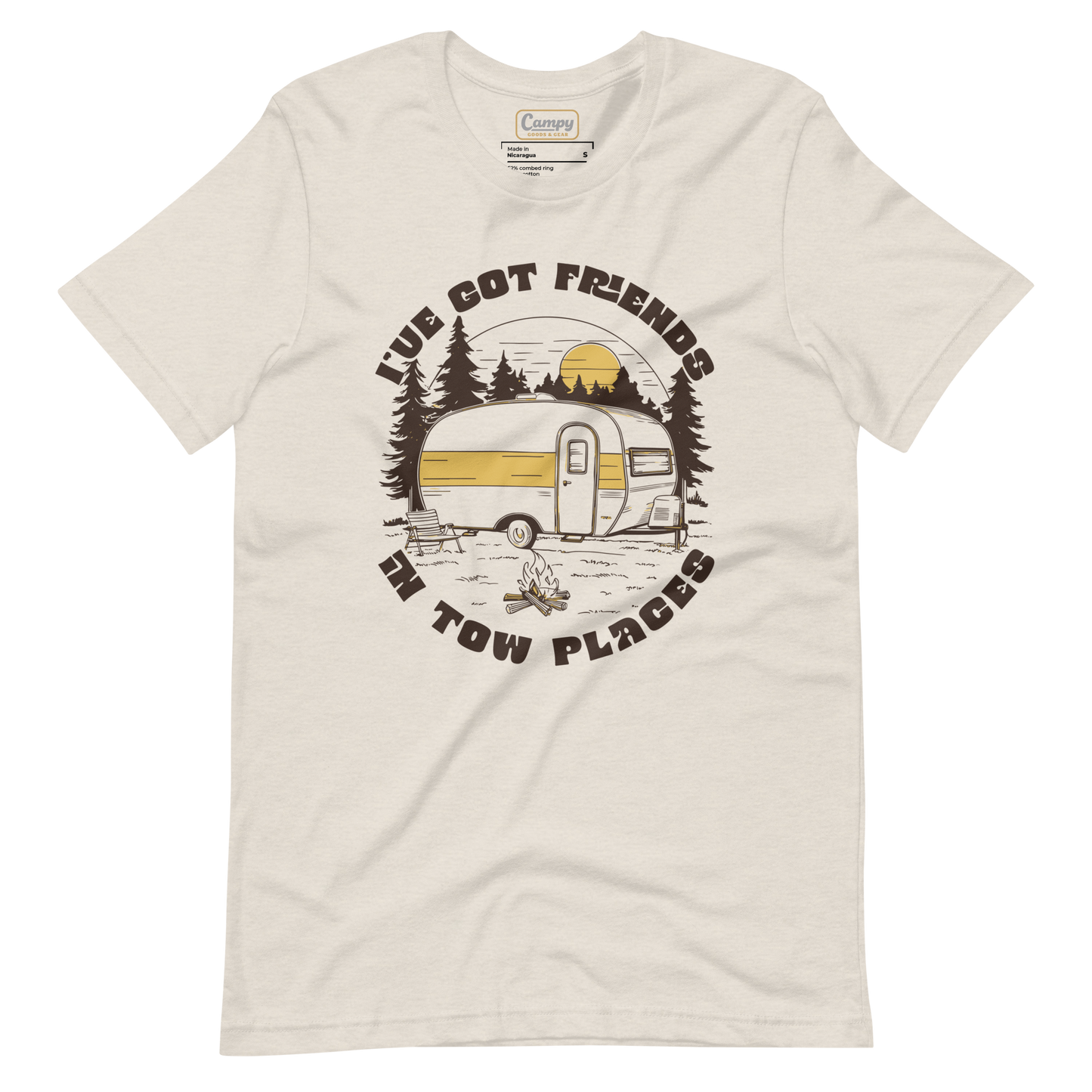 I've Got Friends in Tow Places Tee