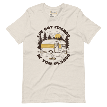 I've Got Friends in Tow Places Tee