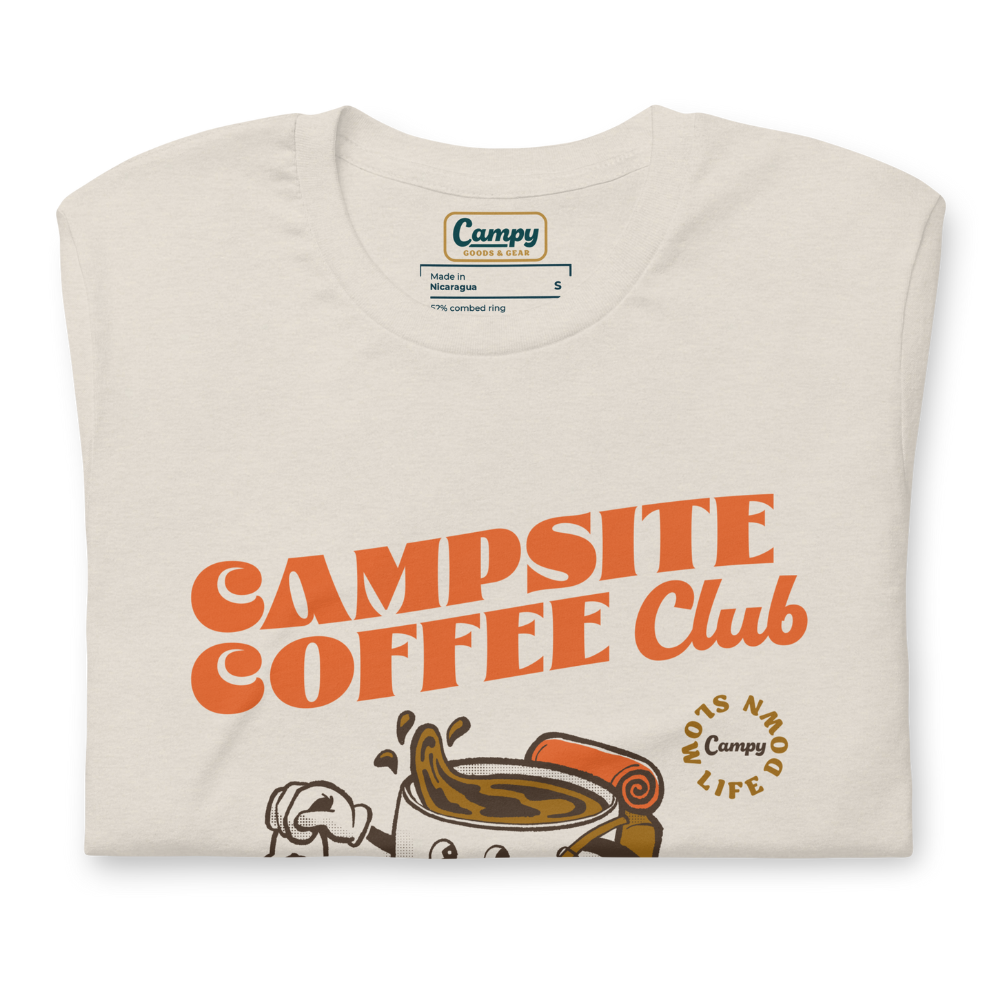 Campsite Coffee Club Tee