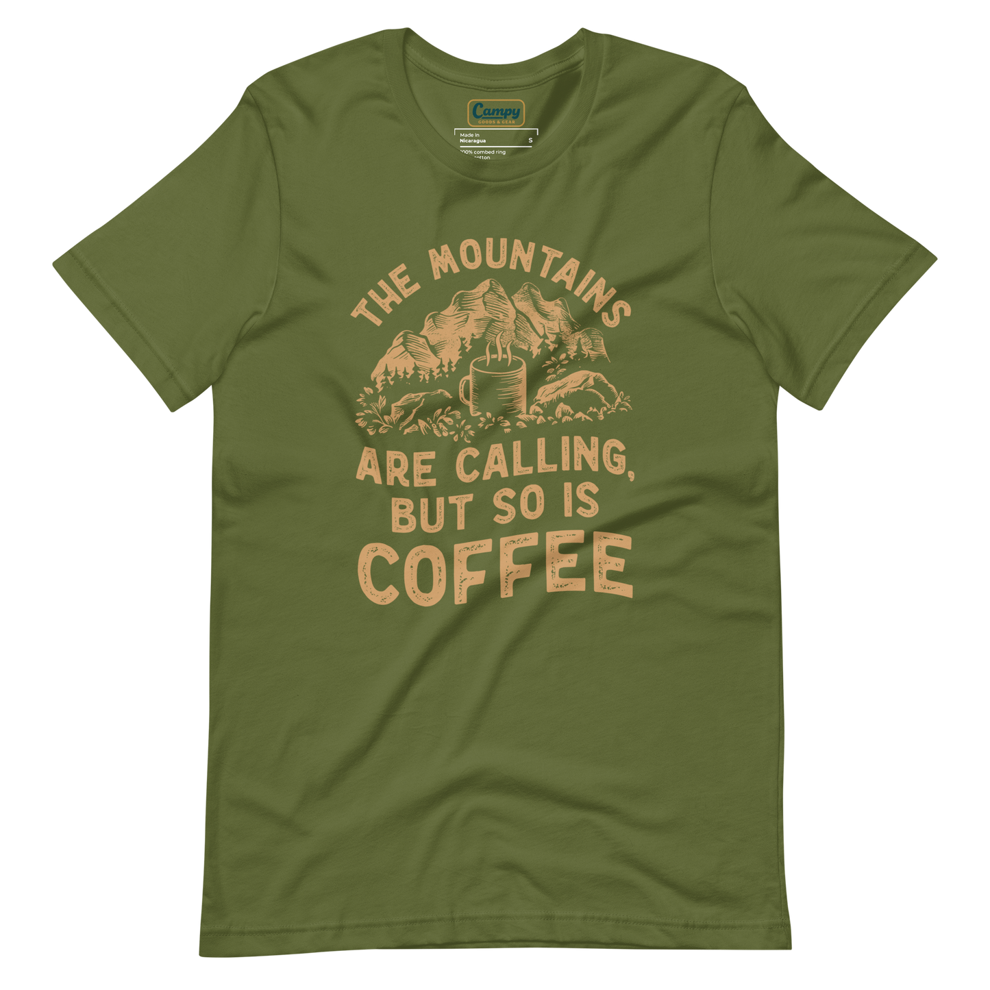 Mountains & Coffee Tee