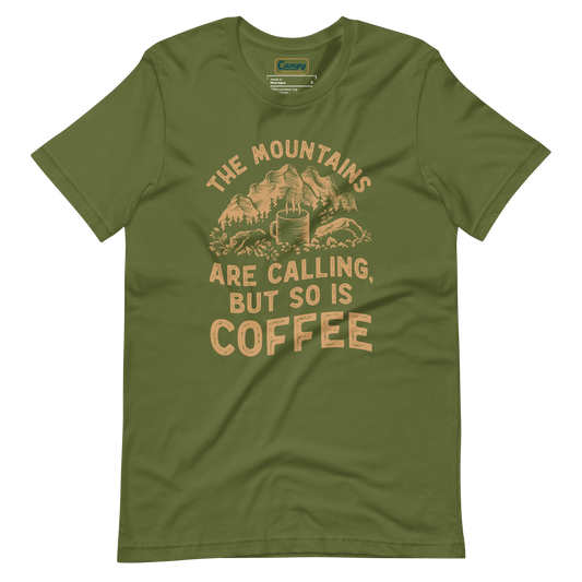 Mountains & Coffee Tee