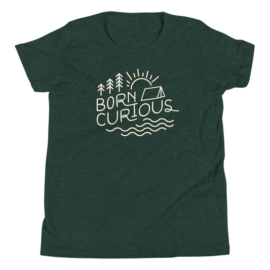 Born Curious Youth Shirt