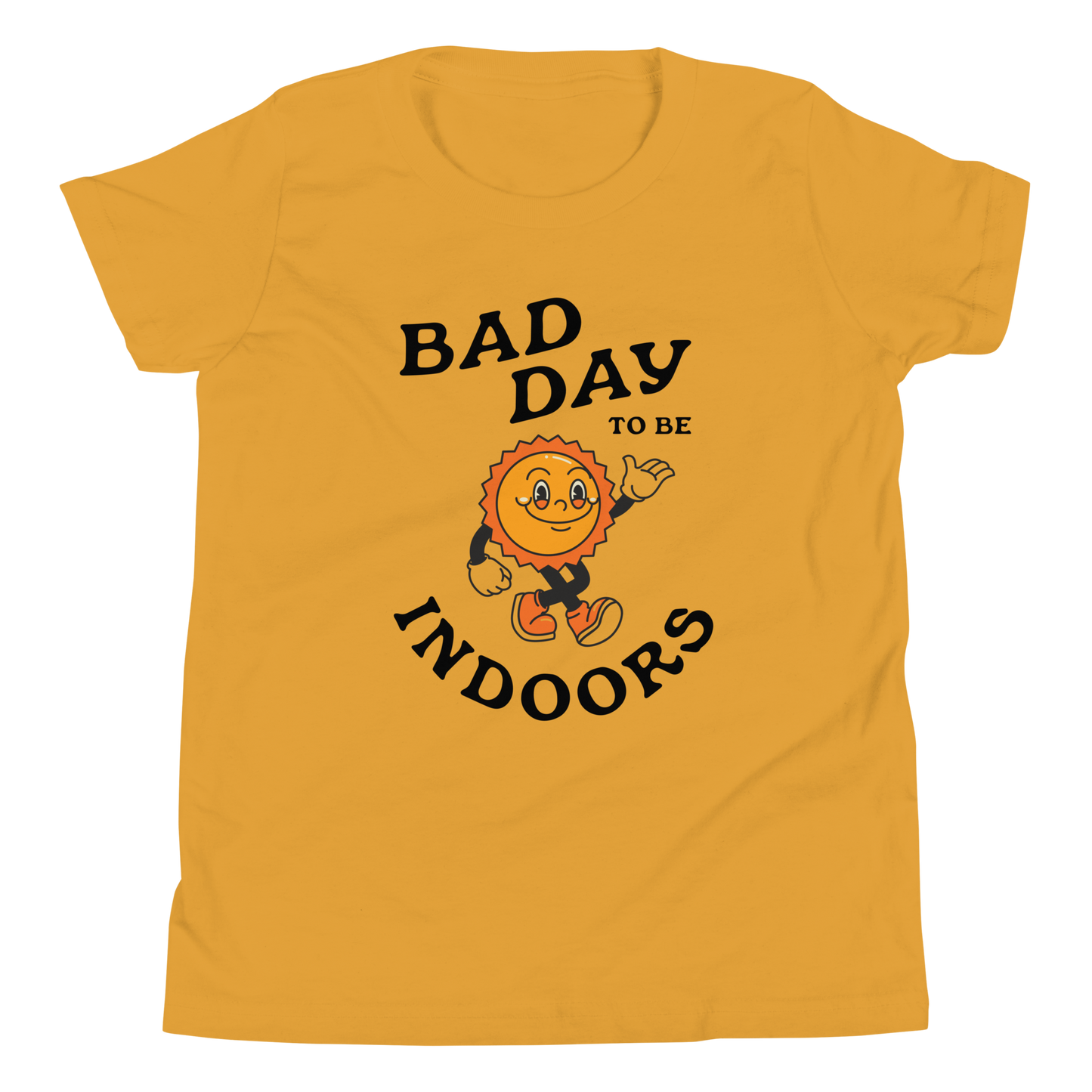 Bad Day To Be Indoors Youth Tee