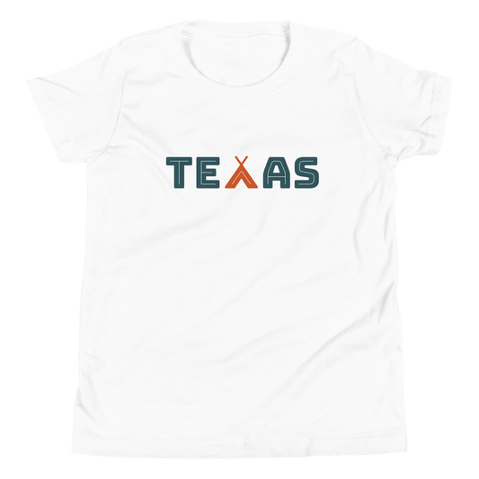 Texas Camping Youth Tee