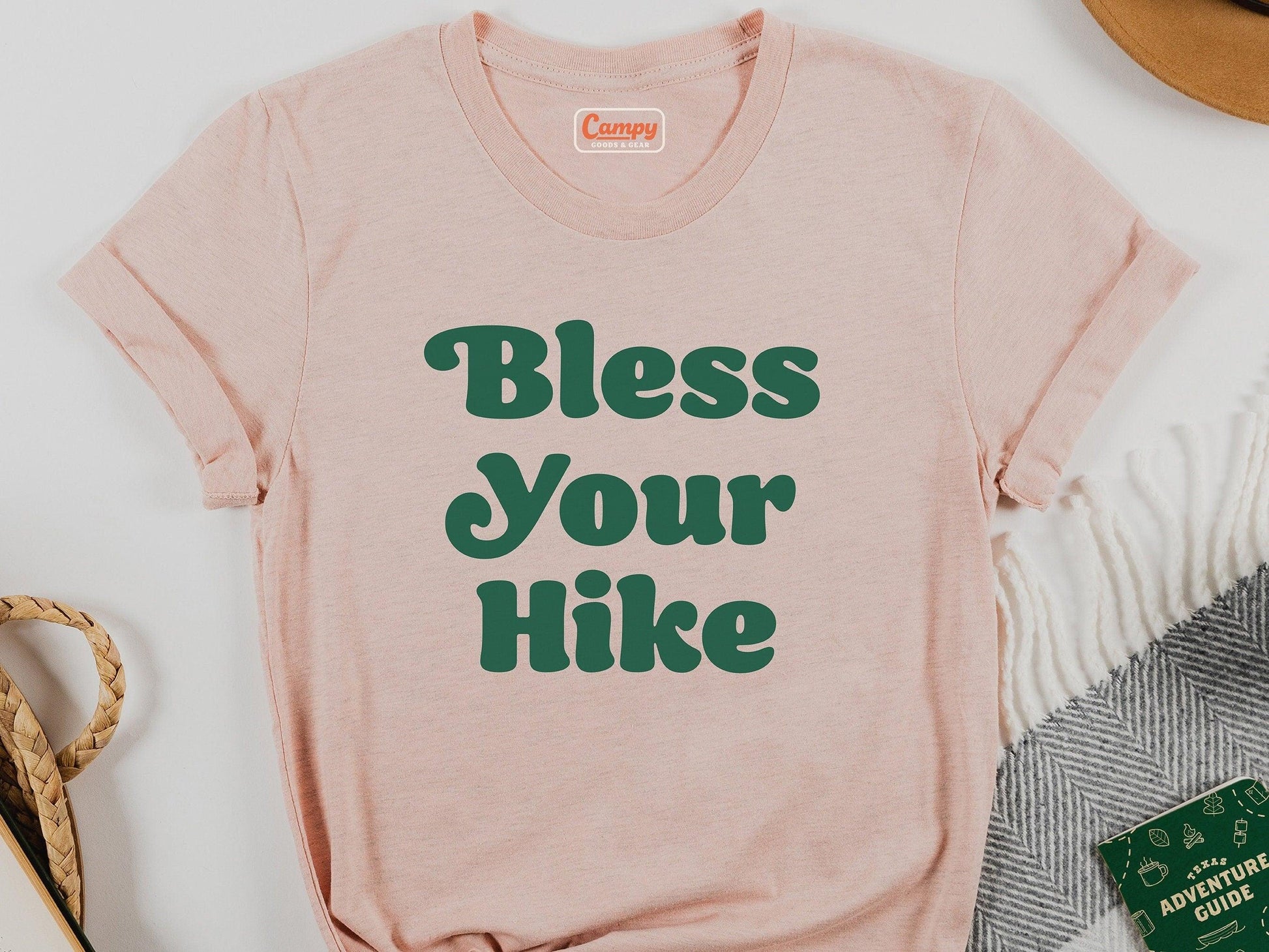 Bless Your Hike Tee - Campy Goods and Gear