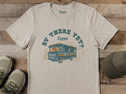 RV There Yet Adult Tee - Campy Goods and Gear